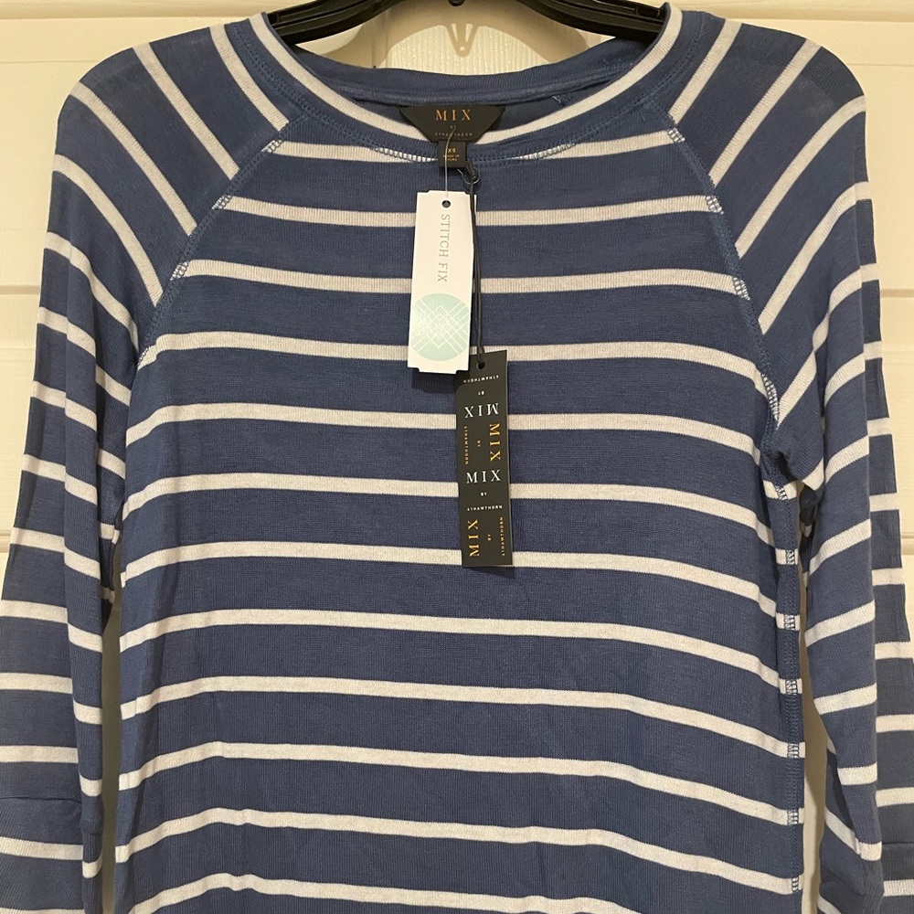 Mix by 41 Hawthorn Arnold Raglan Knit Top